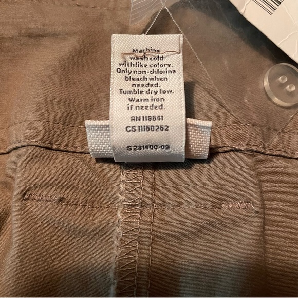 Lane Bryant Camel Colored Tie Belt Front Skort Women’s Size 26 - Picture 6 of 7